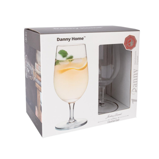 Kokteiļu glāzes CRYSTAL 2gab 400ml "Home Kokteiļu glāzes CRYSTAL 2gab 400ml "Home