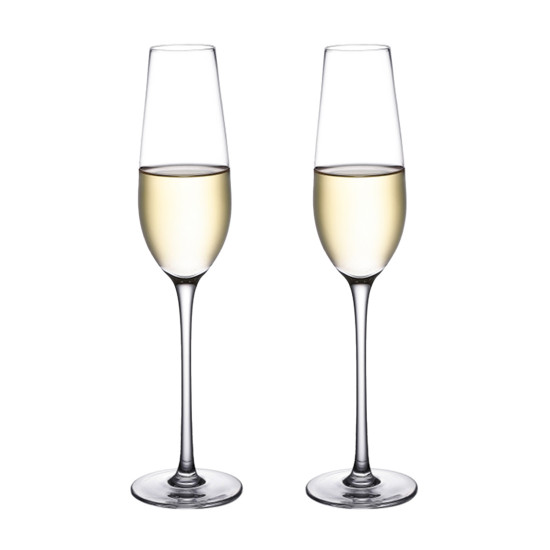 Dzirkstošā vīna glāzes CRYSTAL 2gab 200ml Dzirkstošā vīna glāzes CRYSTAL 2gab 200ml