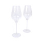 Vīna glāzes CRYSTAL 2gab 400ml "Sauvign Vīna glāzes CRYSTAL 2gab 400ml "Sauvign