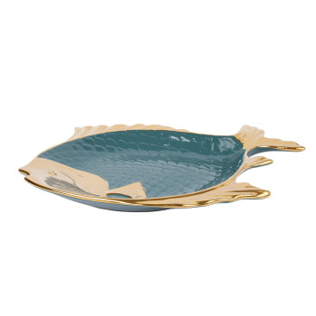 Taldrik GOLDFISH 38x34cm, roheline Taldrik GOLDFISH 38x34cm, roheline