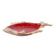 Šķīvis GOLDFISH 44x36cm, sarkans Šķīvis GOLDFISH 44x36cm, sarkans