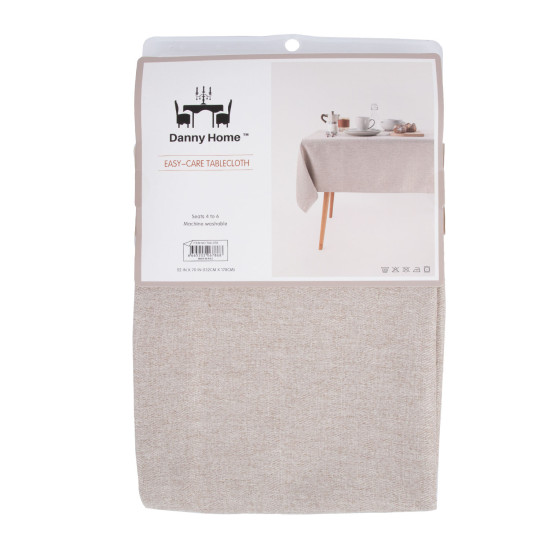 Скатерть EASY CARE 132x178см, серая