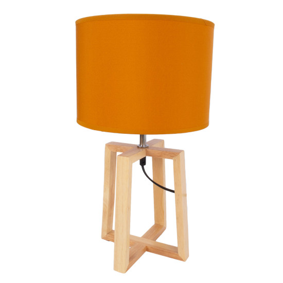 Настольная лампа WOODEN H44,5см, охра Настольная лампа WOODEN H44,5см, охра