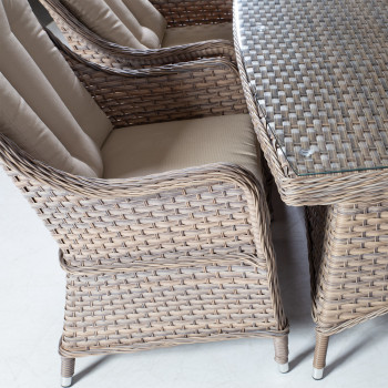 Комплект садовой мебели ЭДЕН стол и 6 стульев Комплект садовой мебели ЭДЕН стол и 6 стульев