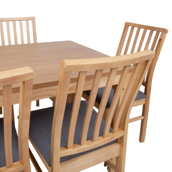 COOPER обеденный стол с 6 стульями COOPER обеденный стол с 6 стульями