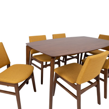 HAYDIE обеденный стол и 6 стульев HAYDIE обеденный стол и 6 стульев