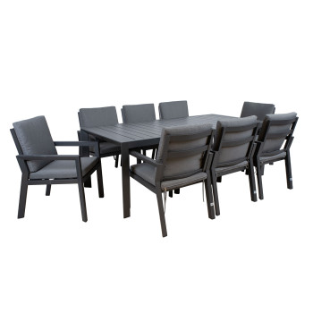 Комплект садовой мебели TOMSON стол и 8 стульев Комплект садовой мебели TOMSON стол и 8 стульев