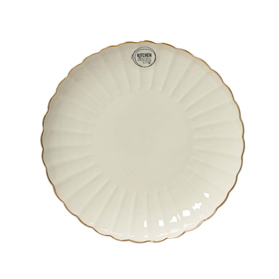 Šķīvis SHELL D26.6cm, porcelāns