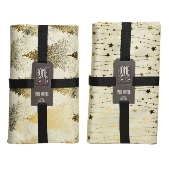 Linane GLOW 32x150cm, beež samet, mix