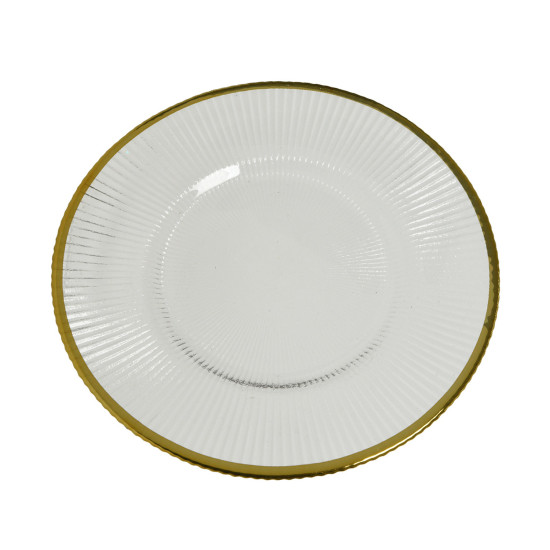 Šķīvis FORTE D26.5cm, stikls