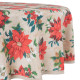 Скатерть WINTER FLOWERS D170см, Рождественская звезда Скатерть WINTER FLOWERS D170см, Рождественская звезда