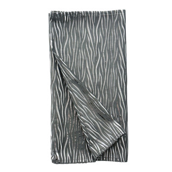 Liin GLORY 45x116cm, hõbedased jooned Liin GLORY 45x116cm, hõbedased jooned