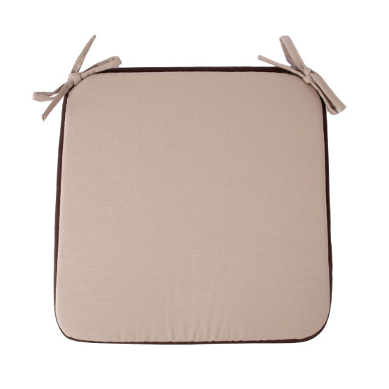 Чехол на стул MY COTTON 39x39см, светло-бежевый Чехол на стул MY COTTON 39x39см, светло-бежевый