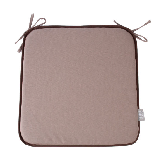 Чехол на стул MY COTTON 39x39см, коричневый