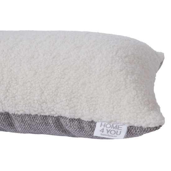 Подушка LAMB BAG 30x50см, белый/светло-серый Подушка LAMB BAG 30x50см, белый/светло-серый