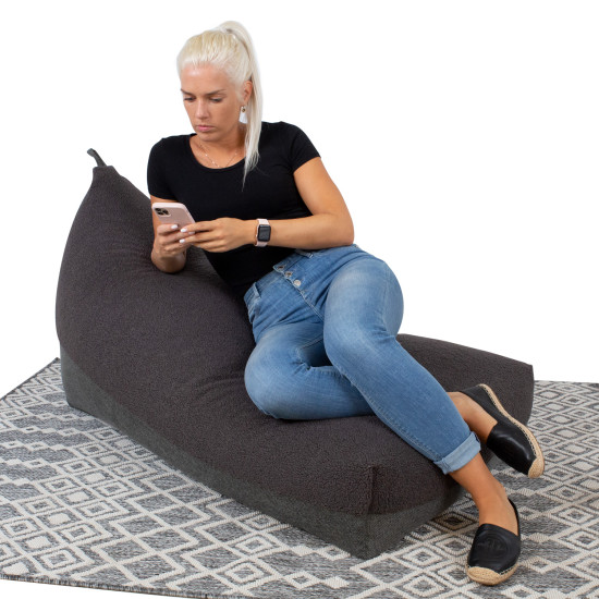 Стул-мешок LAMB BAG 130x80x20/70см, темный Стул-мешок LAMB BAG 130x80x20/70см, темный