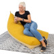 Стул-мешок LAMB BAG 130x80x20/70см, желтый Стул-мешок LAMB BAG 130x80x20/70см, желтый