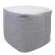 Пуф LAMB 55x55xH45см, белый/светло-бежевый Пуф LAMB 55x55xH45см, белый/светло-бежевый