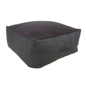 Pouf LAMB 80x80xH30cm, tumehall