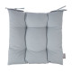 Подушка на стул MY COTTON 40x40см, светло-серая Подушка на стул MY COTTON 40x40см, светло-серая