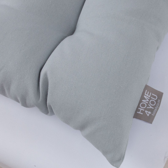 Подушка на стул MY COTTON 40x40см, светло-серая Подушка на стул MY COTTON 40x40см, светло-серая