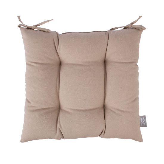 Подушка на стул MY COTTON 40x40см, светло-бежевый Подушка на стул MY COTTON 40x40см, светло-бежевый