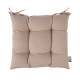 Подушка на стул MY COTTON 40x40см, светло-бежевый Подушка на стул MY COTTON 40x40см, светло-бежевый