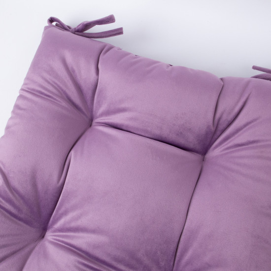 Подушка на стул VELVET 2, 40x40см, фиолетовая