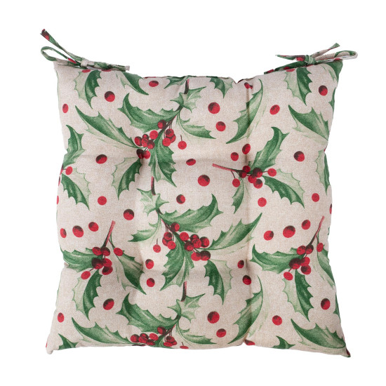 Подушка на стул WINTER FLOWERS 40х40см, илекс Подушка на стул WINTER FLOWERS 40х40см, илекс