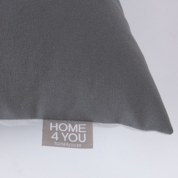 Padi MY COTTON 45x45cm, helehall/hall Padi MY COTTON 45x45cm, helehall/hall