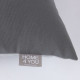 Подушка MY COTTON 45x45см, светло-серый/серый Подушка MY COTTON 45x45см, светло-серый/серый
