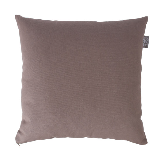 Подушка MY COTTON 45x45см, светло-бежевый/коричневый Подушка MY COTTON 45x45см, светло-бежевый/коричневый