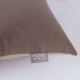 Подушка MY COTTON 45x45см, светло-бежевый/коричневый Подушка MY COTTON 45x45см, светло-бежевый/коричневый