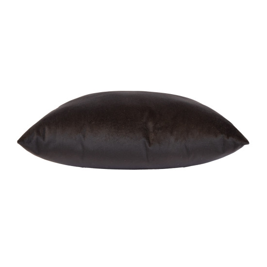 Подушка VELVET 2, 45х45см, черная Подушка VELVET 2, 45х45см, черная