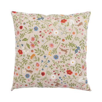 Padi HOLLY 45x45cm, loomad ja lilled Padi HOLLY 45x45cm, loomad ja lilled