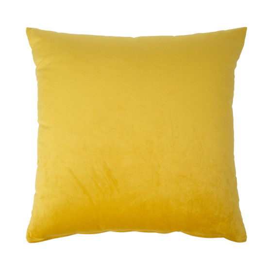 Подушка VELVET 2, 45х45см, желтая