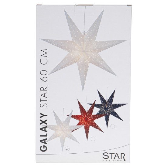 Jõulutäht GALAXY D60cm, valge