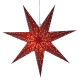 Jõulutäht GALAXY D60cm, punane