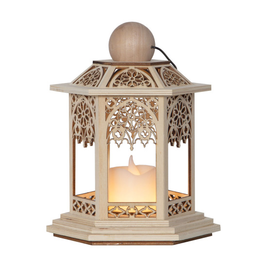 Фонарь LACE LED H20см, таймер