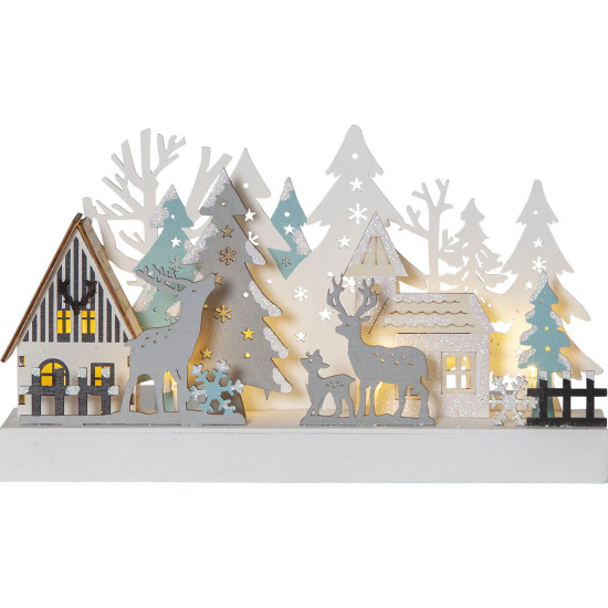Adventes svece REINBEK H18cm, balta Adventes svece REINBEK H18cm, balta