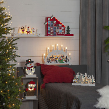 Adventes svece REINBEK H18cm, balta Adventes svece REINBEK H18cm, balta