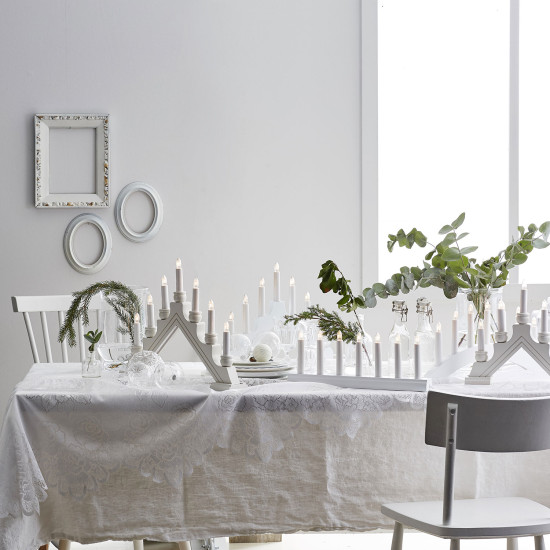 Advendiküünal IDA H15cm, valge