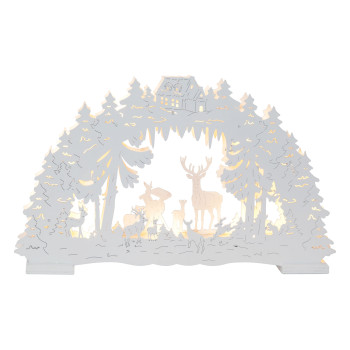 Advendiküünal FAUNA H26cm, valge