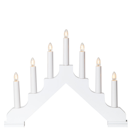 Адвент-свеча АДА 7, белая