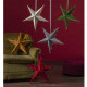 Jõulutäht VELVET D60cm, beež