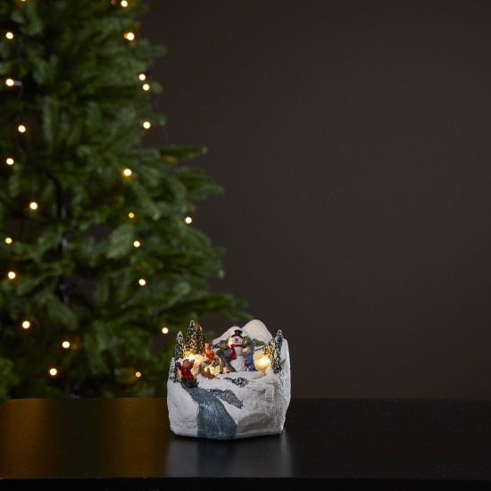 Uusaasta kaunistus WINTERVILLE H10,5cm, t