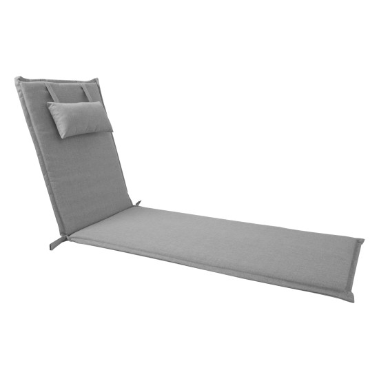 Чехол на шезлонг WICKER 55x195x3см, серый