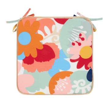 Чехол на стул NORDIC FLOWER 39x39x2,5см Чехол на стул NORDIC FLOWER 39x39x2,5см