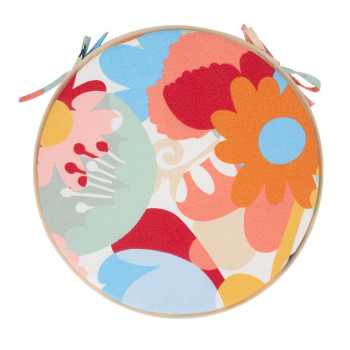 Чехол на стул NORDIC FLOWER D38x2,5см Чехол на стул NORDIC FLOWER D38x2,5см