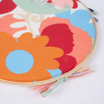 Чехол на стул NORDIC FLOWER D38x2,5см Чехол на стул NORDIC FLOWER D38x2,5см